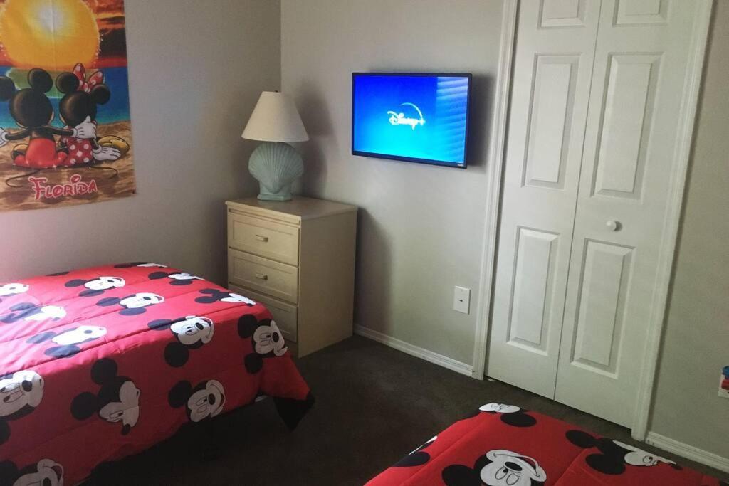 Family Villa With Private Pool Near Disney Parks คิสซิมมี ภายนอก รูปภาพ