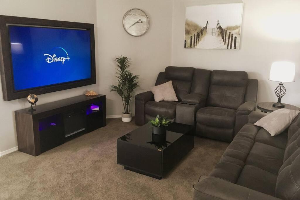 Family Villa With Private Pool Near Disney Parks คิสซิมมี ภายนอก รูปภาพ