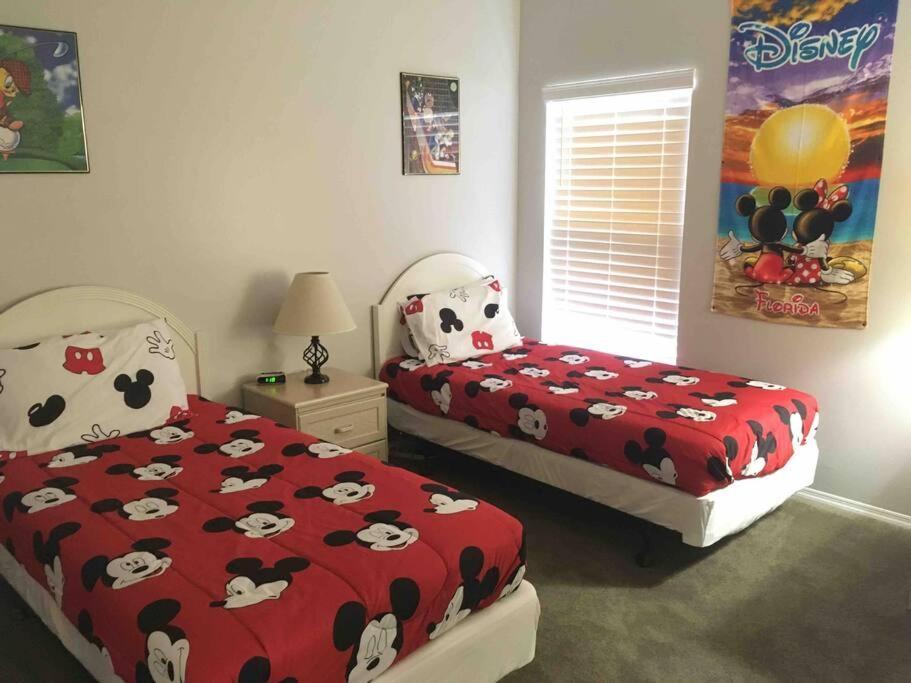 Family Villa With Private Pool Near Disney Parks คิสซิมมี ภายนอก รูปภาพ